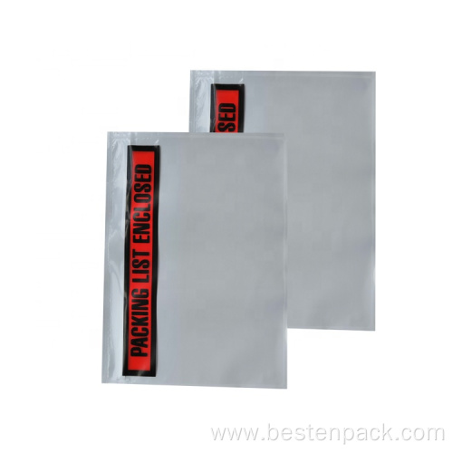 custom self adhesive packing slip enclosed